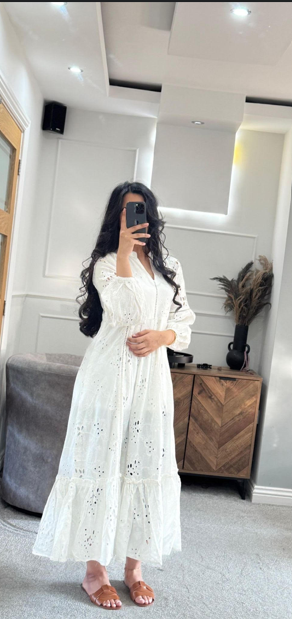 White Tawakkal Dress