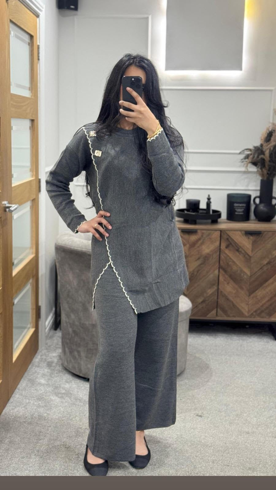 Slate Grey Premium Wool Set