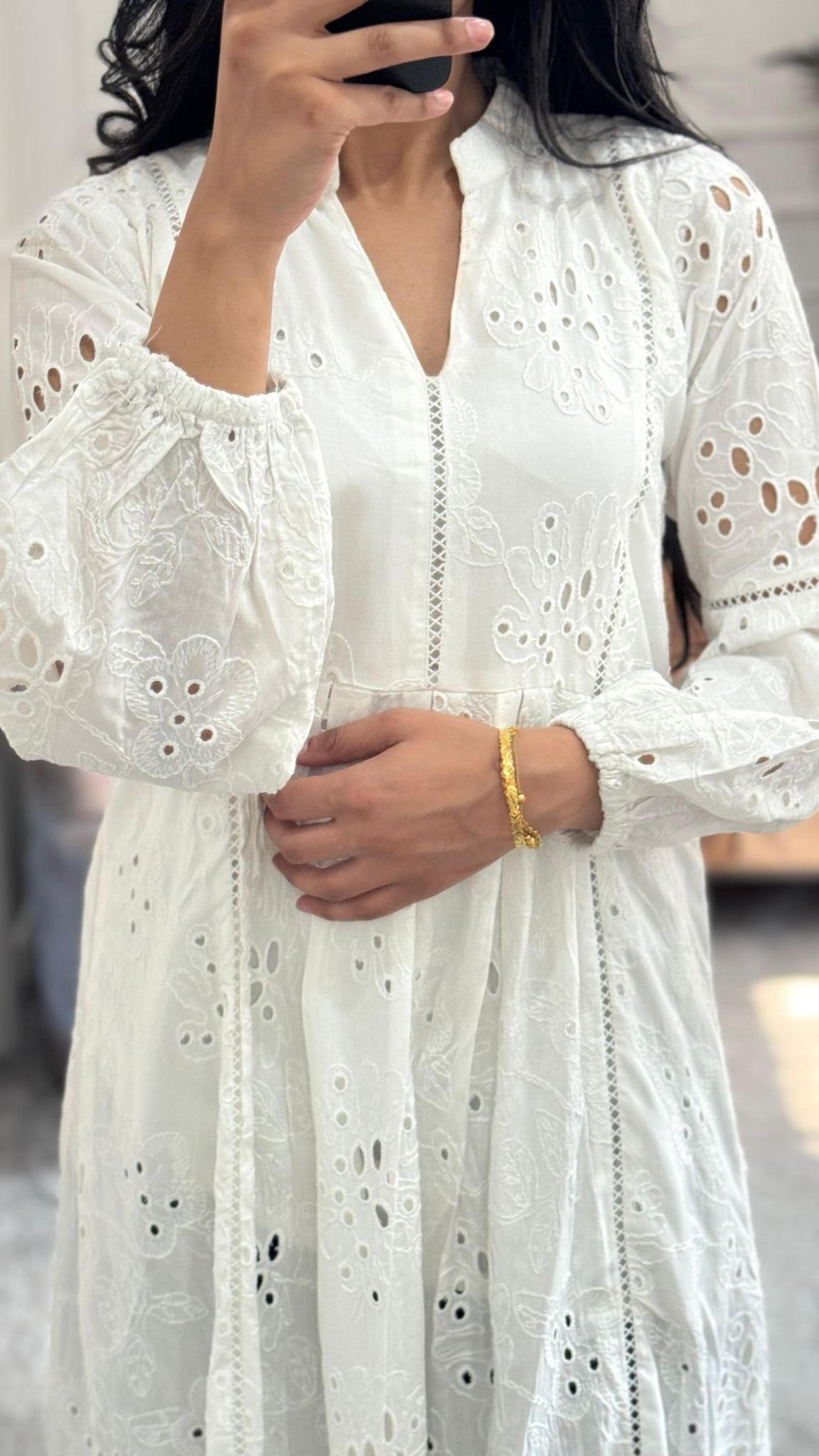 White Tawakkal Dress