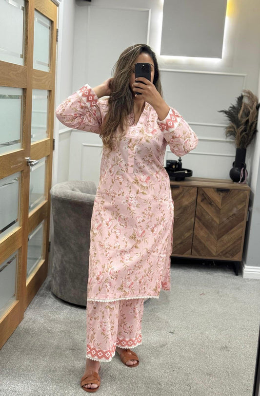 Esra 2pc Printed Lawn