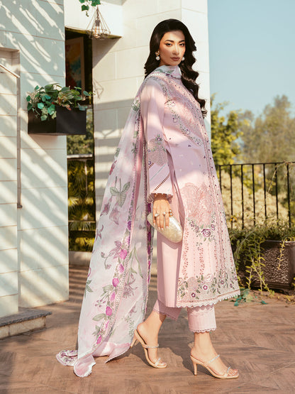 Bin Ilyas Pink 313 - B | 3 PC Lawn