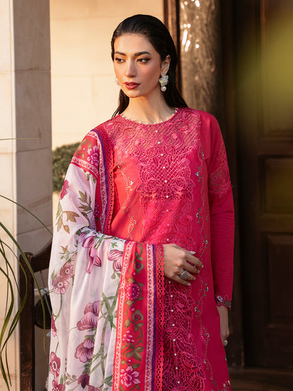 Bin Ilyas Red 314 - A | 3 PC Lawn