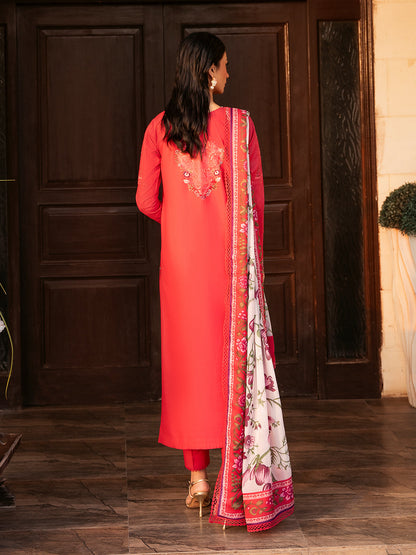 Bin Ilyas Red 314 - A | 3 PC Lawn