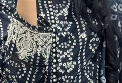 Black Twist 3pc Printed