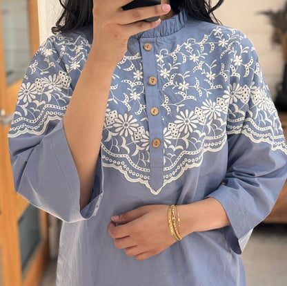 Syra embroidered Co Ord Set