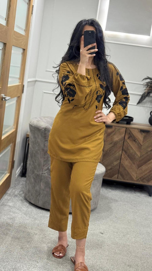 Caramel Co Ord Set