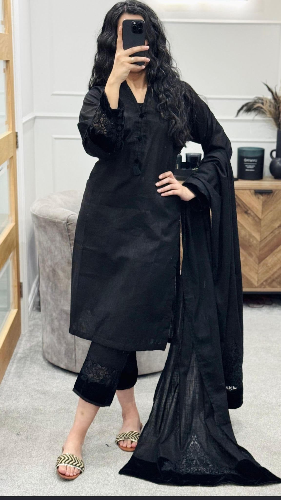 SADABAHAR Obsidian Suit