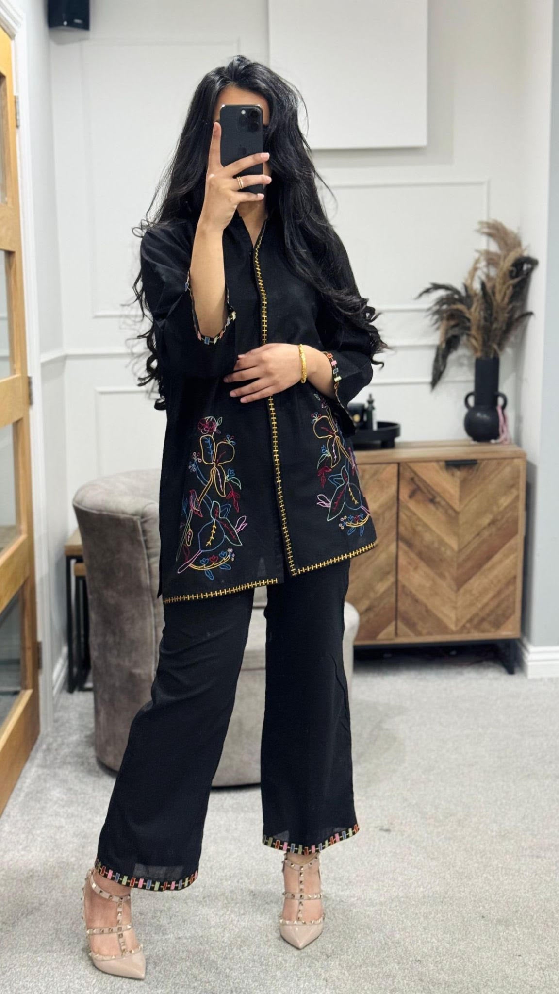 Elara embroidered Co-Ord Set