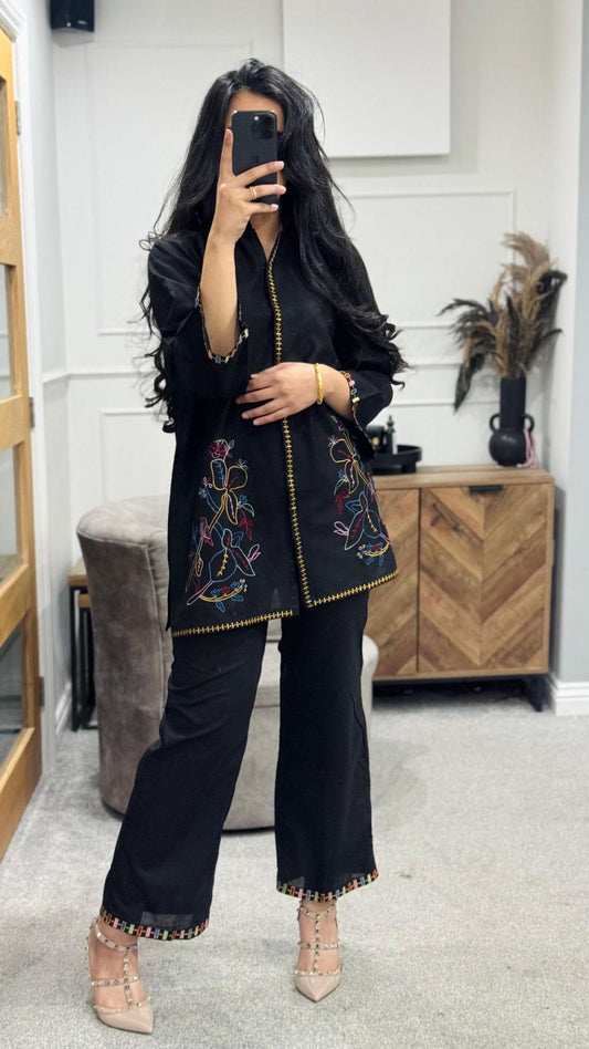 Elara embroidered Co-Ord Set