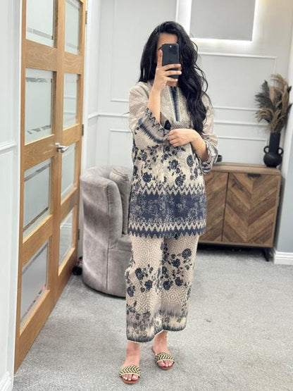 Sahar Flora Dust Co Ord Set