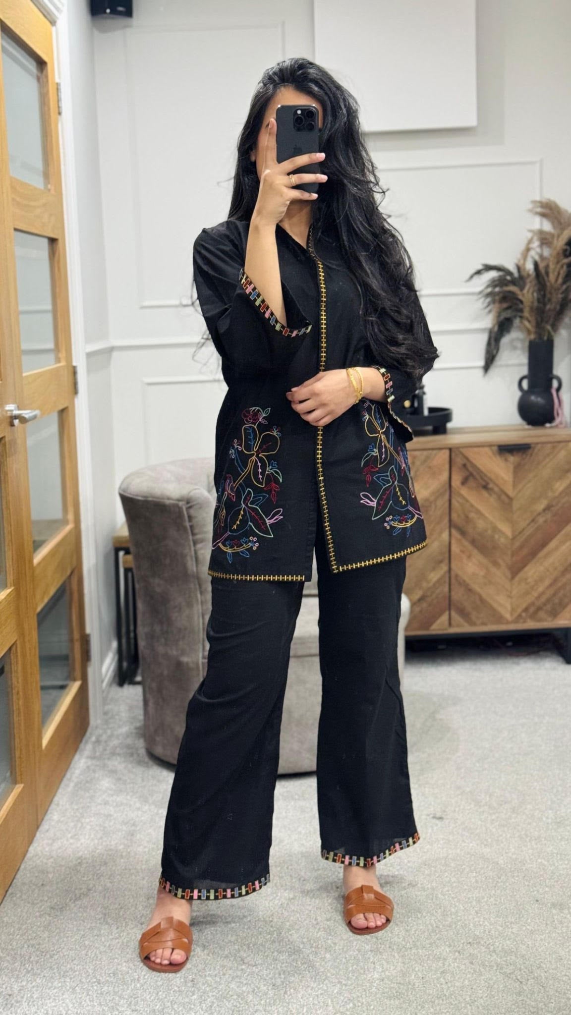 Elara embroidered Co-Ord Set