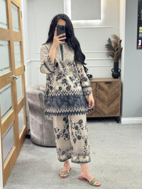 Sahar Flora Dust Co Ord Set