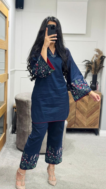 Serel embroidered Co Ord Set