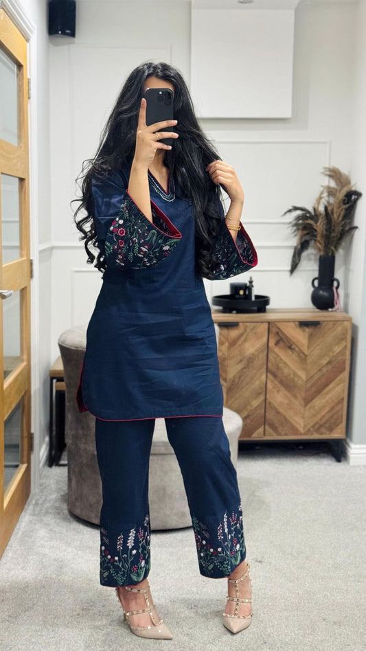 Serel embroidered Co Ord Set