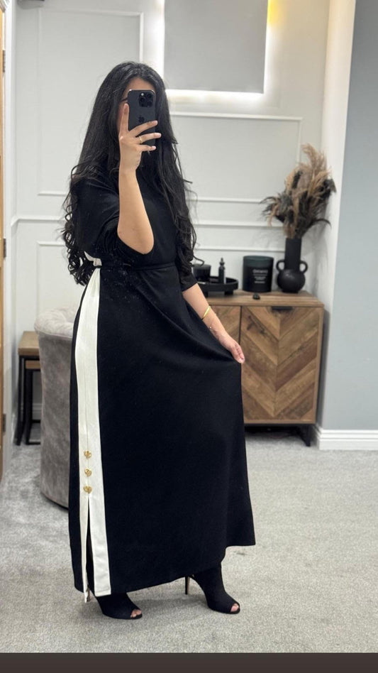 Sleek Stride Scuba Dress