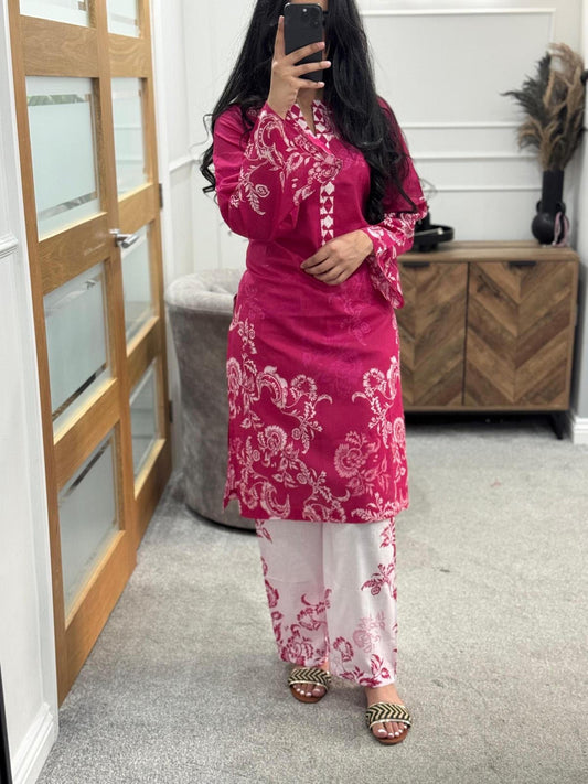 Esra Respberry Pink 2pc