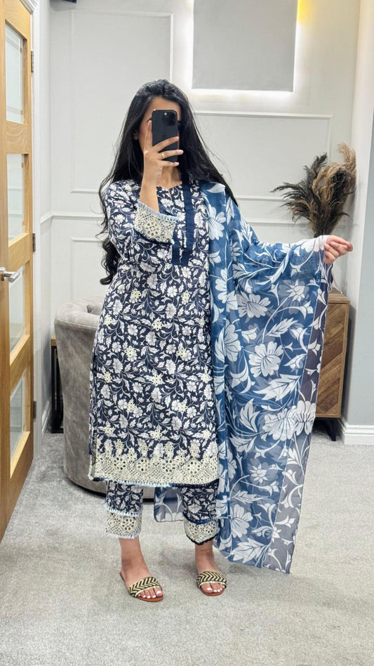 Blue Serenity 3Pc Suit