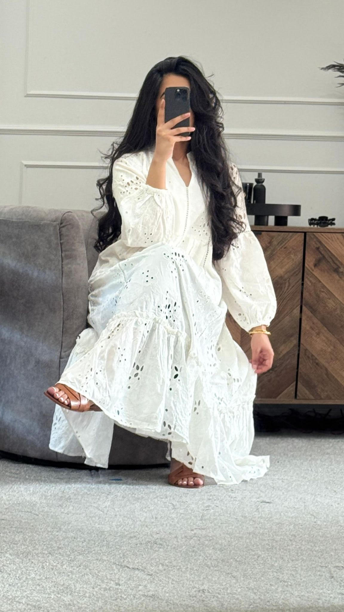 White Tawakkal Dress