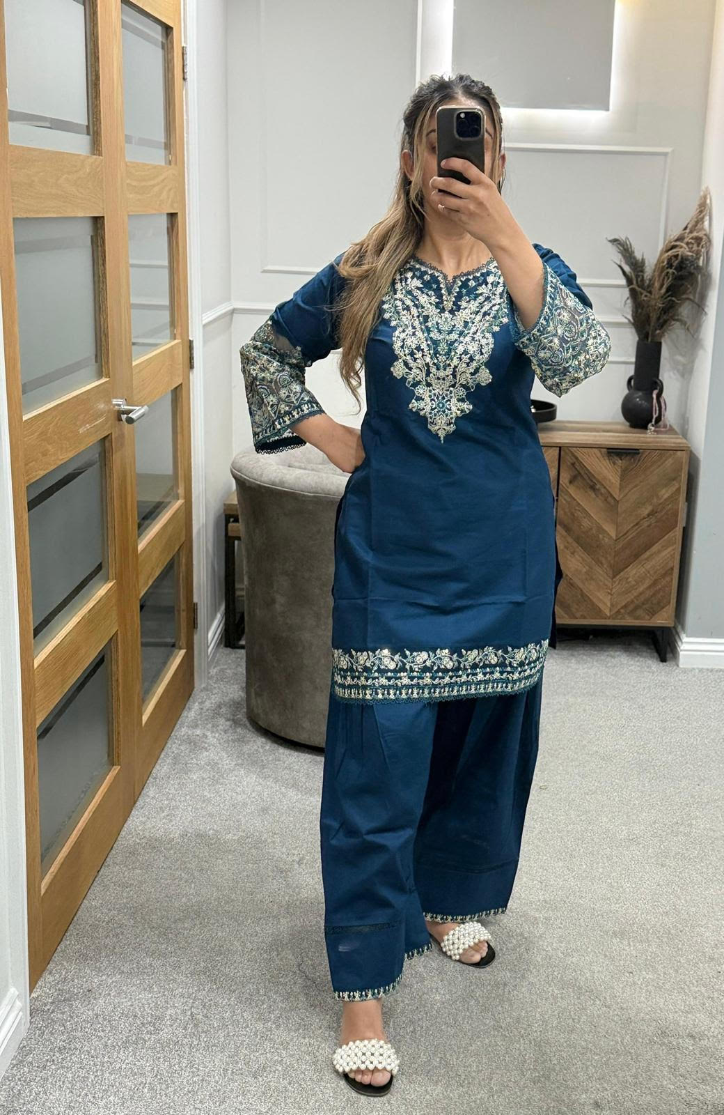 Meher Farshi Teal Eid Edit