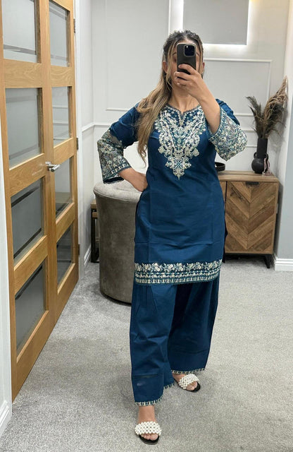 Meher Farshi Teal Eid Edit